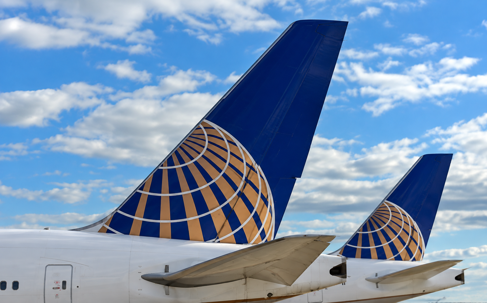Photo of United Airlines planes at Denver International Airport